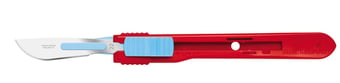 Picture of Single Use - Swann Morton Retractable Sterile Scalpel No. 22 - 3 Packs of 25 - [ML-W828-PACK]