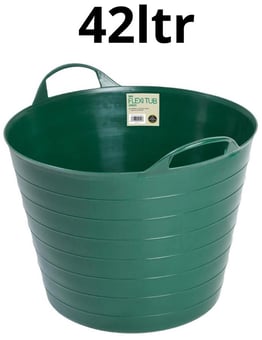 picture of Garland 42ltr Green Strong Flexi Tub - [GRL-W2100]