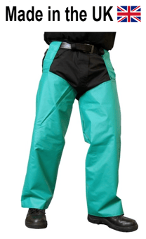 picture of Chemmaster Leggings with Straps - Strong and Durable - AL-CMLS-GREEN