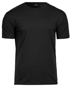 picture of Tee Jays Men's Stretch Tee - Black - BT-TJ400-BLK