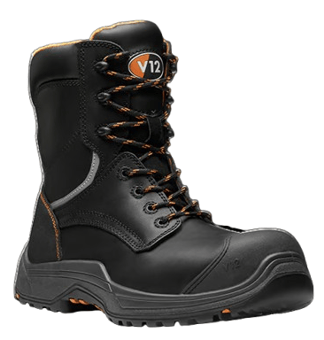 Picture of V12 Avenger IGS High-leg Black Boot - VI-VR620.01