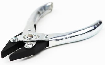 picture of Maun Half Round And Flat Jaws Parallel Plier 140 mm - [MU-4876-140]