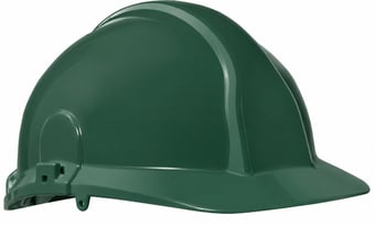 Picture of Centurion 1125 - Green Unvented Safety Helmet - Full Peak - Slip Ratchet - [CE-S03CGA]