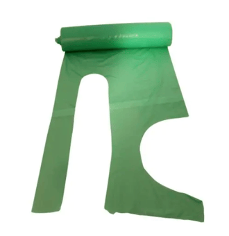 picture of Polyco Shield Longer Length Disposable Aprons on a Roll - Green - [BM-A14G/R]