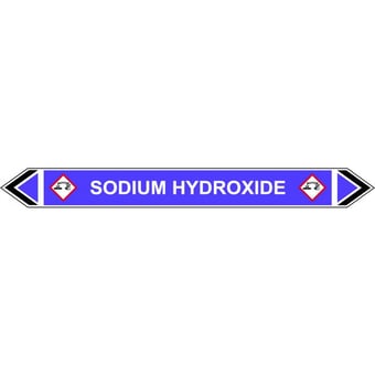 Picture of Spectrum Flow Marker - Sodium Hydroxide (Violet - 5 pack) - SCXO-CI-13477