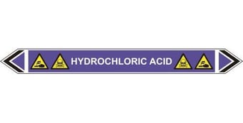 Picture of Spectrum Flow Marker - Hydrochloric Acid (Violet - 5 pack) - SCXO-CI-13482