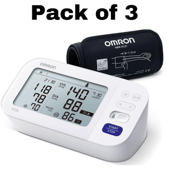 picture of Omron M6 Comfort Digital Blood Pressure Monitor - Pack of 3 - [ML-W26902-PACK]