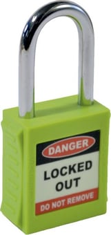 picture of Spectrum Safety Lockout Padlocks – Green (6 pack) - SCXO-CI-LOK009