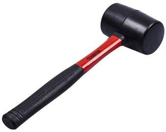 Picture of Amtech Black Rubber Mallet Fibreglass Shaft 16oz - [DK-A1580]
