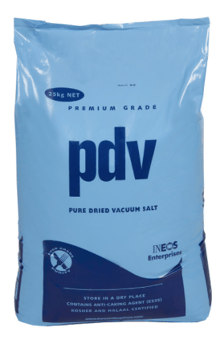 picture of High Purity Pure Dried Vacuum (PDV) Food Grade Salt - 25kg Bag - [PK-PDV0025]