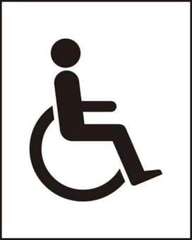 picture of Spectrum Disabled symbol – SAV 200 x 250mm - SCXO-CI-14315