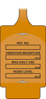Picture of AssetTag Flex - Vibration Control (Pk 50 Orange) - [SCXO-CI-TGF0350O]