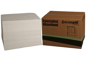 picture of Ecospill Excel 300 High Absorption Oil Pads - Pack of 100 - [EC-H0315040]