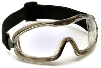 picture of Pyramex Low-Profile Chemical Splash Goggle - Clear Anti-Fog - [PMX-EG704T]