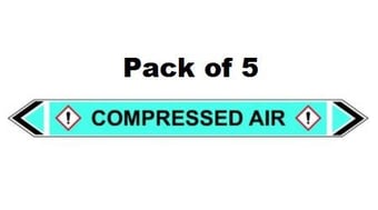 picture of Flow Marker - Compressed Air - Light Blue - Pack of 5 - [CI-13459]