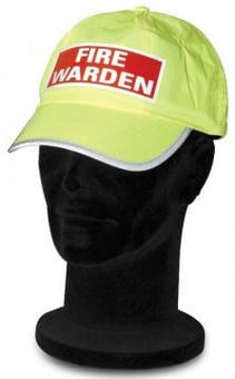 picture of High Visibility Fire Warden Cap - [HS-114-1048]