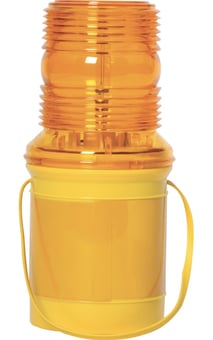 picture of Prosolve Ecolite Flashing Road Lamp - Amber - [PV-PVDCRL]