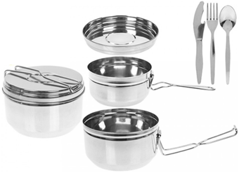 picture of Summit Tiffin Style Cook Set - 6 Piece Set - [PI-671006]