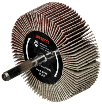 Picture of Amtech Abrasive Flap Wheel 60 x 20mm - Grit 120 - [DK-V0615]