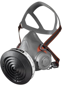 Picture of 3M Reusable Half Face Mask and P3 Particulate Filter Kit - Medium - [3M-HF-3021]