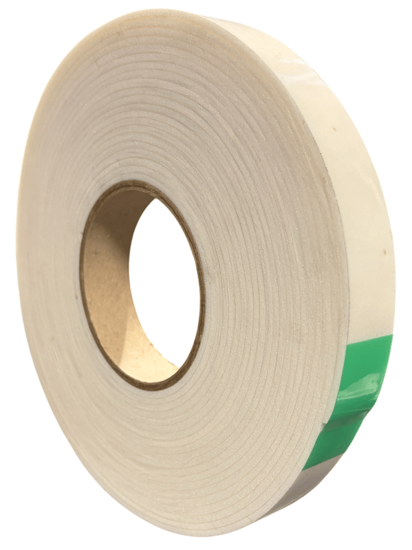 BOX of 12 Rolls of Tape - Anti Hot Spot Foam Tape - 25mm by 3mm by 9mtr - Designed for Polythene Tunnel Industry - [EM-3200-12] - (DISC-W)