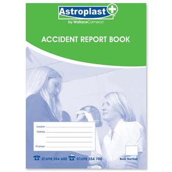 picture of Small A5 Accident Report Books - Individual Report Form - [WC-5401001]