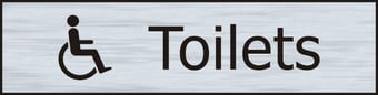 picture of Toilets (with disabled symbol) – SSE (200 x 50mm) – [ SCXO-CI-6306]