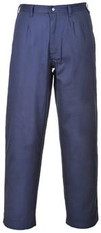 picture of Portwest - Navy Blue Bizflame Pro Trousers - PW-FR36NAR