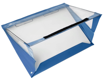picture of Paperdry Waterproof Clipboard Blue - A3 Landscape - [LW-BLUEA3L]
