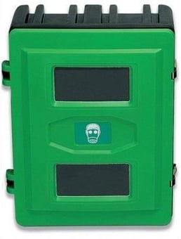 Picture of Medium Breathing Apparatus Cabinet with Tamper Lock - Neoprene Weather Seal - H 720 x W 585 x D 270mm - [HS-106-1115]