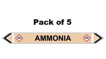 picture of Flow Marker - Ammonia - Yellow Ochre - Pack of 5 - [CI-13454]