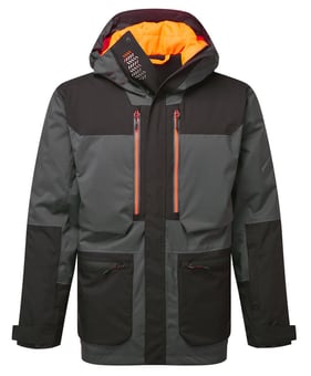 picture of Portwest EV461 - EV4 Winter Parka - Metal Grey - Regular - PW-EV461MGR