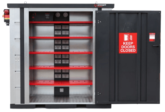 picture of Armorgard PowerStor PWR1 Battery Charging Walk-in Unit - 2158mm x 1024mm x 2100mm - [AG-PWR1] - (LP)
