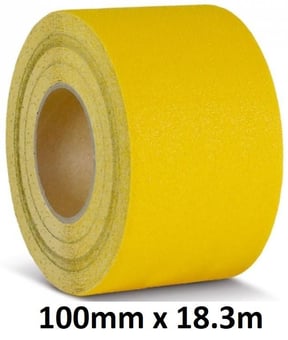 picture of PROline Conformable Anti-Slip Tape - 100mm x 18.3m - Yellow - [MV-265.20.038]