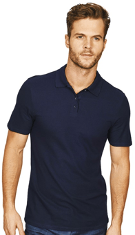 picture of Casual Classics Original Tech Pique Navy Blue Polo - AP-C150NAV