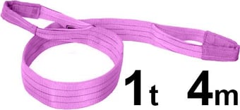 Picture of LashKing - Polyester Webbing Sling - 1t W.L.L - Length: 4mtr - EN11492-1:2000 - [GT-DWS1T4M]