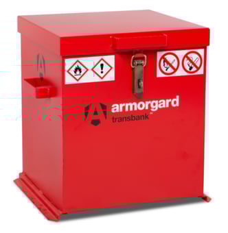 Picture of ArmorGard - TRANSBANK- TRB2- Cost Effective Hazardous Storage Container For Transport - Internal Dimensions 445mm x 415mm x 510mm - [AG-TRB2]
