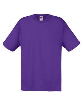 picture of Fruit Of The Loom Men's Purple Original T-Shirt - BT-61082-PRP
