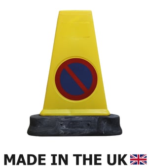picture of Jsp Mk 4 Reflective Two-piece 'No Waiting' Cone - [JS-JBB081-140-200] - (DISC-R)
