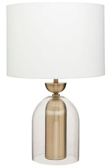 picture of Table Lamp - Sellis Glass And Brass Finish - [PRMH-BU-X2502X246]