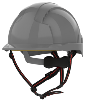 Picture of JSP EVOLite Skyworker Industrial Height Grey Safety Helmet - [JS-AJS260-000-400]