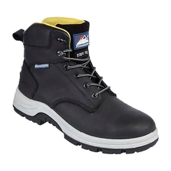 Picture of Himalayan - S1P SRC - Black Waxy Leather Upper Safety Ankle Boot - BR-5240