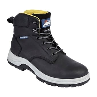 picture of Himalayan - S1P SRC - Black Waxy Leather Upper Safety Ankle Boot - BR-5240