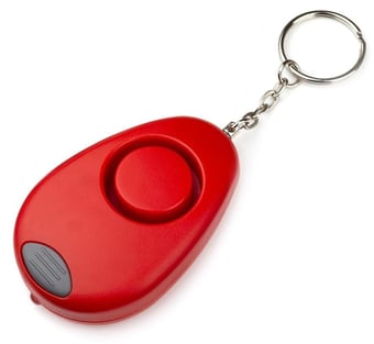 picture of Defender MKA with Torch Personal Safety Alarm - Red - 130 dBs - [SO-AL00034]