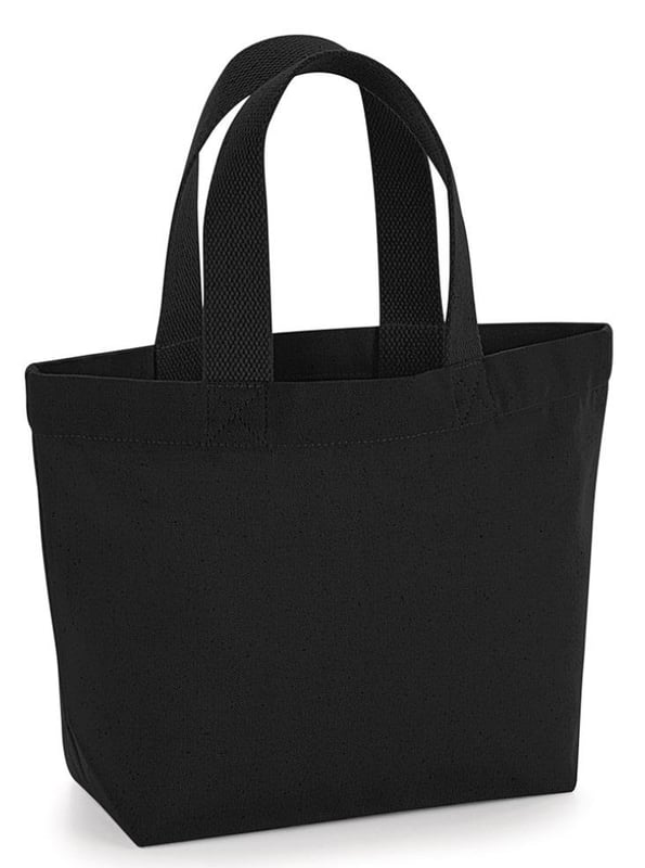 picture of Westford Mill EarthAware Organic Marina Mini Tote - Black - [BT-W845-BLK]