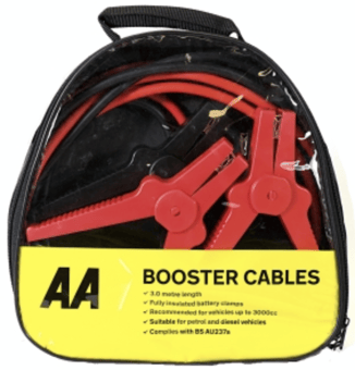 picture of AA Fully Insulated Standard Booster 3M Cables - [SAX-AA4550]