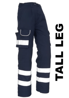 picture of Condor Combat Trouser with Reflective Bands Navy Blue - Tall Leg - ON-2510N-NAV-T