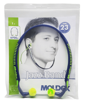 picture of Moldex - Jazz-Band Banded Earplugs - SNR 23 - [MO-6700]