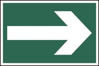 Picture of Spectrum Arrow symbol - PVC 300 x 200mm - SCXO-CI-1521