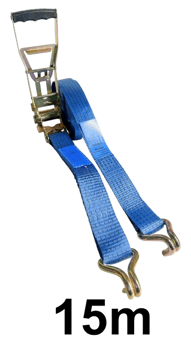 picture of Ergonomic Ratchet Lashing 50mm x 5000kg BF - 15mtr - [DMC-ERG-BLU-15M]